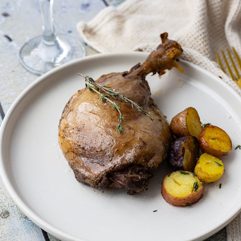 Cuisse de canard confite