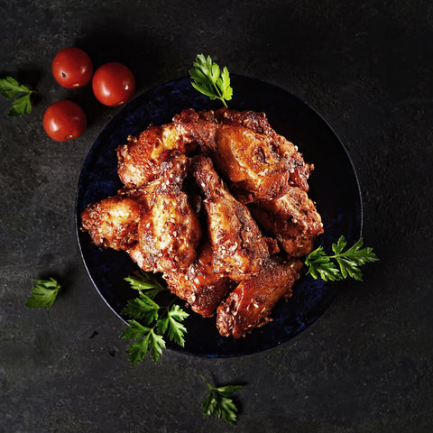 Ailes de poulet assaisonnées