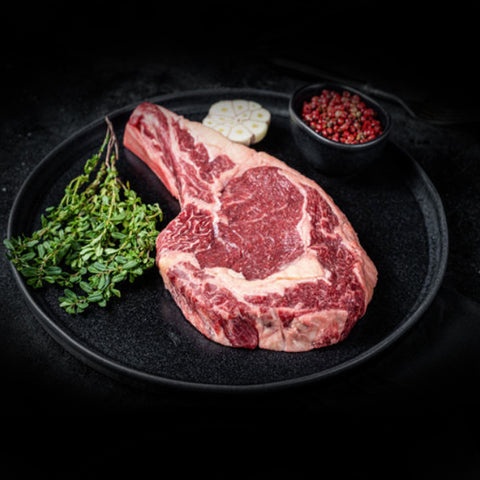Bifteck de côte de bœuf AAA vieilli
